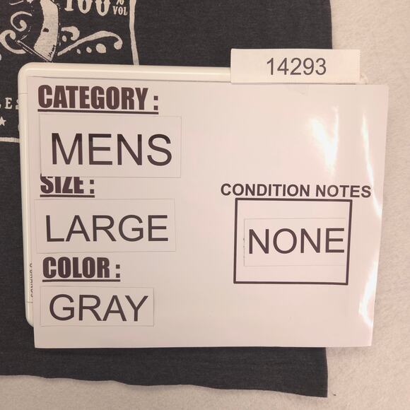 Guns N Roses Short Sleeve Graphic Band T Shirt Adult Mens Size Large L Gray - Picture 8 of 9